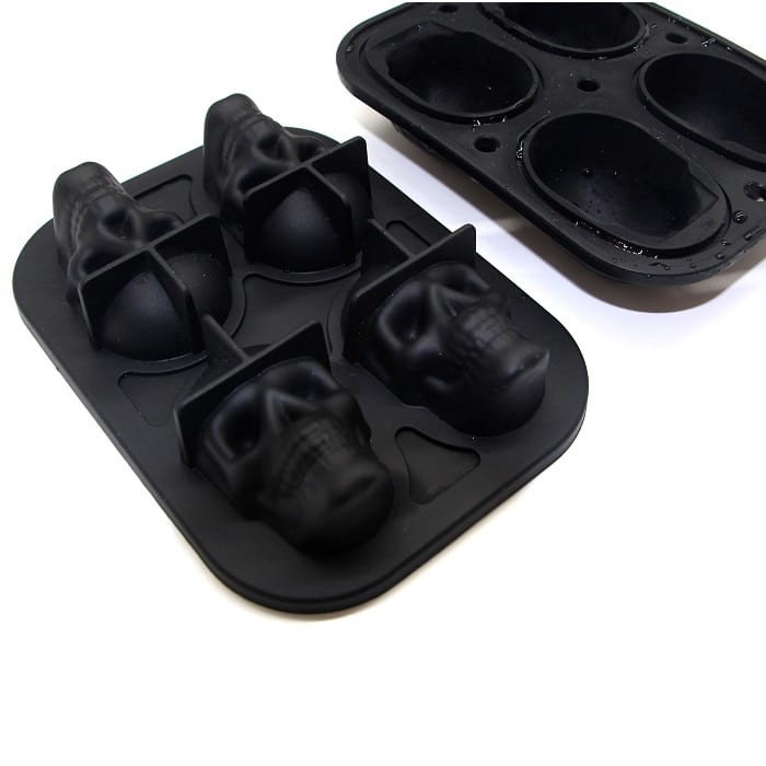 4 Section Silicone Ice Mould - Skull Shape Large Size (3).jpg