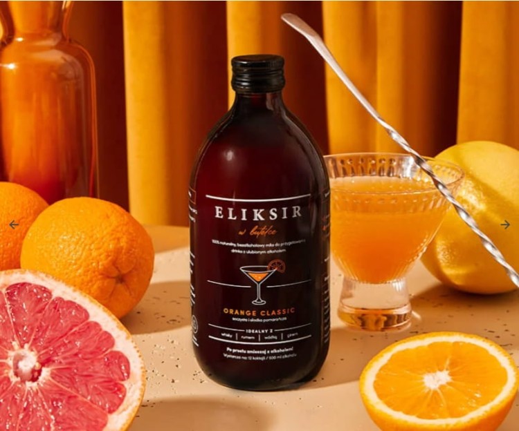 Eliksir koktajl rzemieślniczy Orange Classic 500 ml 2.jpg