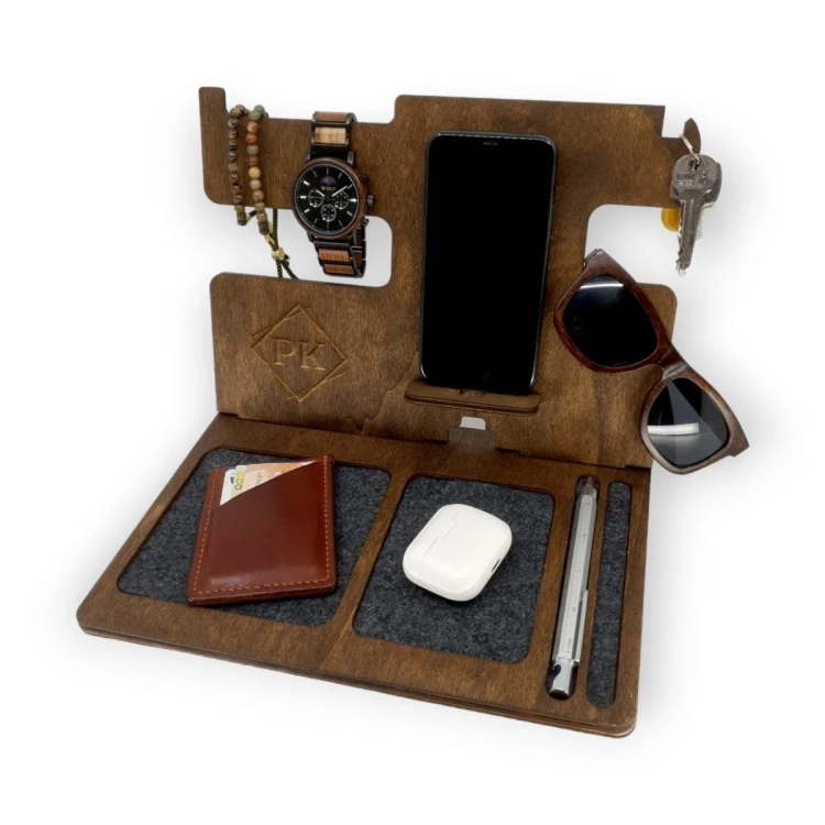Drewniany organizer na biurko NeatDesk – palisander 11.jpg