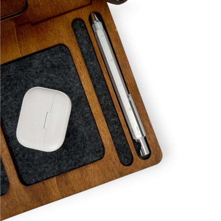 Drewniany organizer na biurko NeatDesk – orzech 4.jpg