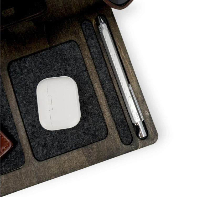 Drewniany organizer na biurko NeatDesk – hebanowy 4.jpg
