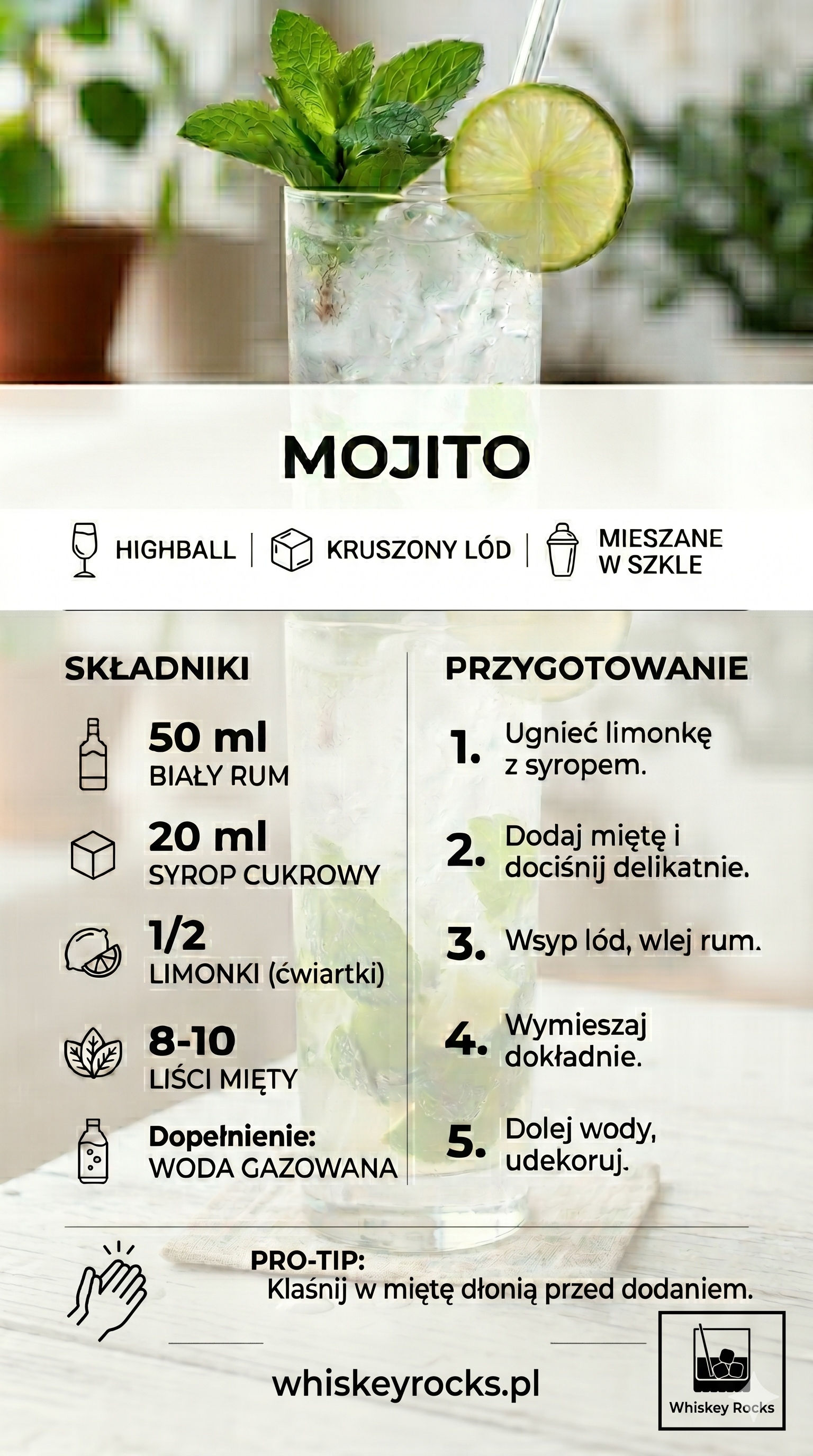 Mojito szybki przepis